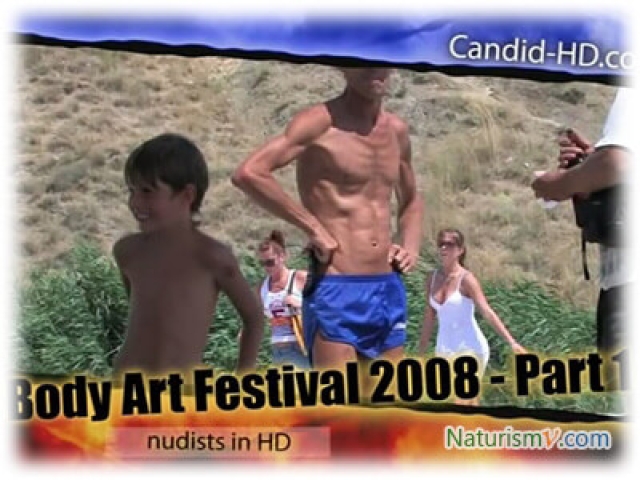 Фестиваль Боди-арта 2008. Часть 1 / Body Art Festival 2008. Part 1 (Candid-HD)