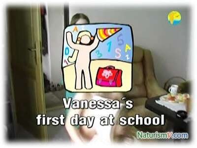Первый День Ванессы в Школе / Vanessa's First Day at School (Naturist Freedom)
